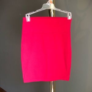Pink Bodycon Skirt
